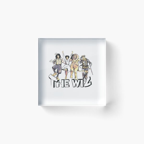 The Wiz Ya'll Acrylic Block