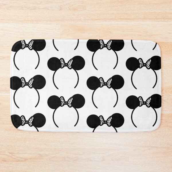 Item preview, Black and White Minnie Ears designed and sold by CalliesArt.