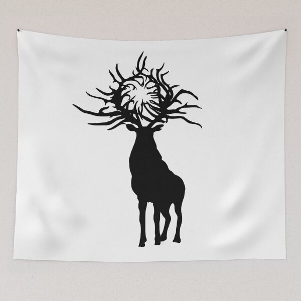 Item preview, Morozova's Stag Silhouette designed and sold by RockyCreekArt.