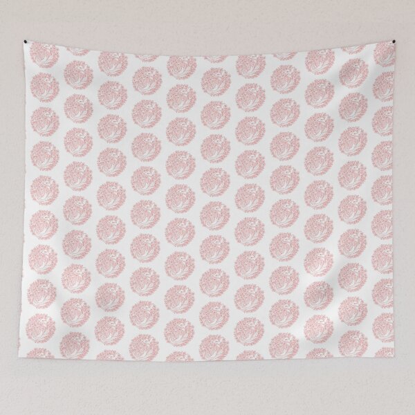 Item preview, Cute intricate fox  Design Coral Red Color designed and sold by Red-ElYoubi.