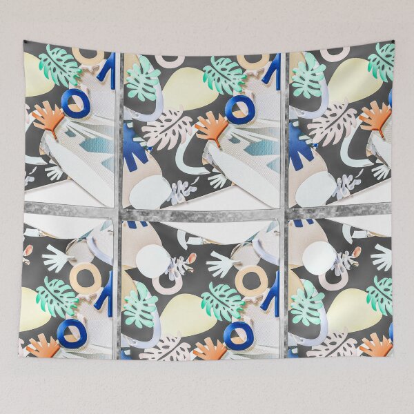 Item preview, Retro  Objects Leaf's Circles pattern designed and sold by Delicarte.
