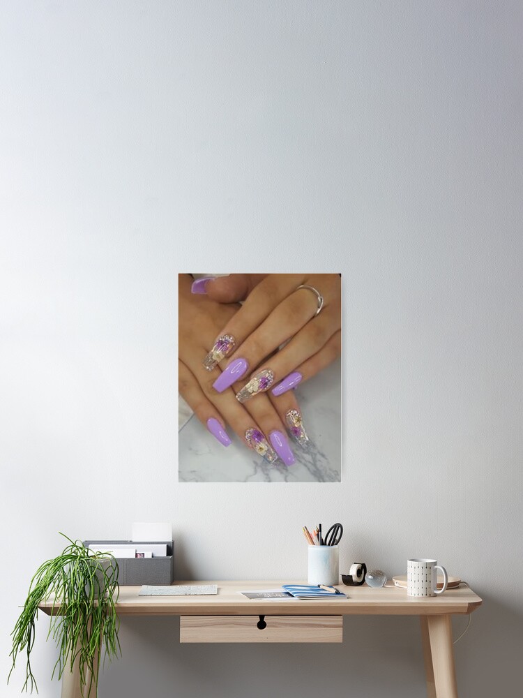 Nice nail arts. Poster