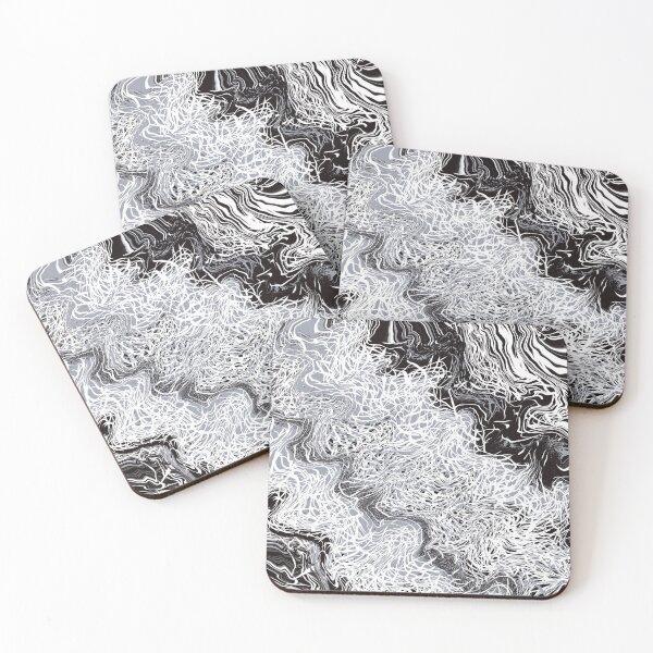 Item preview, Popular estampado moderno de líneas elegantes en gris, negro y blanco. designed and sold by Susanna Schorr.