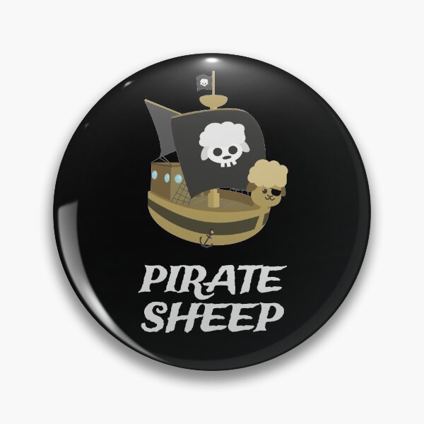 Item preview, Pirate Sheep | Sheep Puns | Gift Ideas | Funny Pet designed and sold by Fluffy-Vectors.