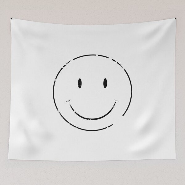 Item preview, Happy face distressed emoji designed and sold by ndubrey.