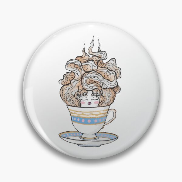 Item preview, Steamy Teacup designed and sold by ChrisInks.