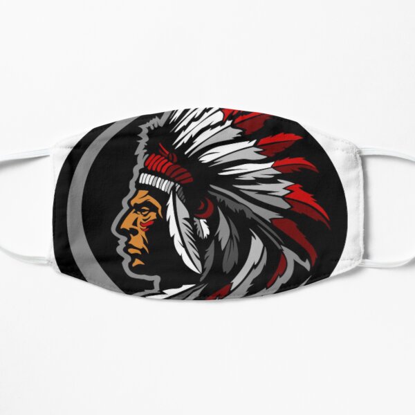 Native American leader Flat Mask