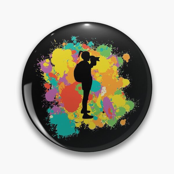 Item preview, Photographer With A Colorful Frame designed and sold by Paulina Vanlife.