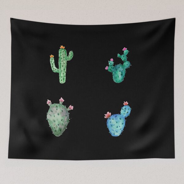 Item preview, Cactus Watercolour Watercolor Aesthetic cacti design designed and sold by LeBreab.
