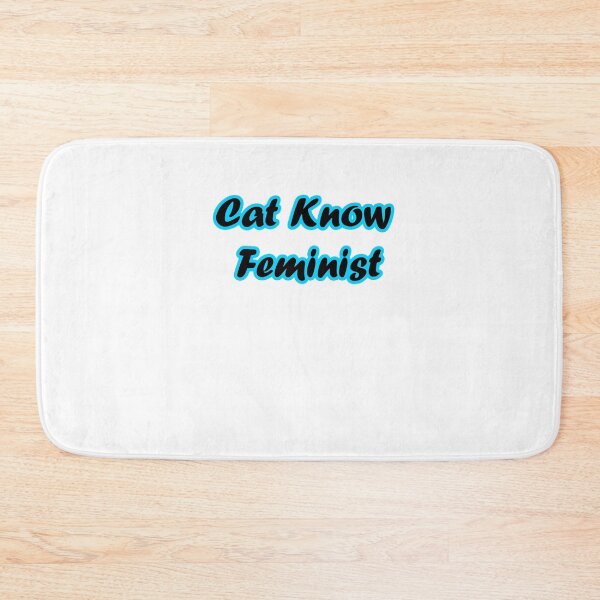 Item preview, Cat Know Feminist designed and sold by TheDevilStore.