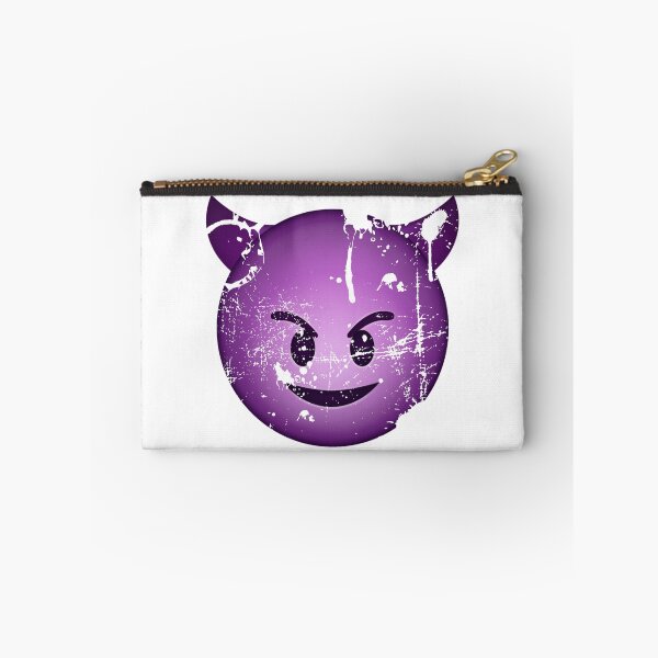 Item preview, Devil face purple distressed emoji designed and sold by ndubrey.