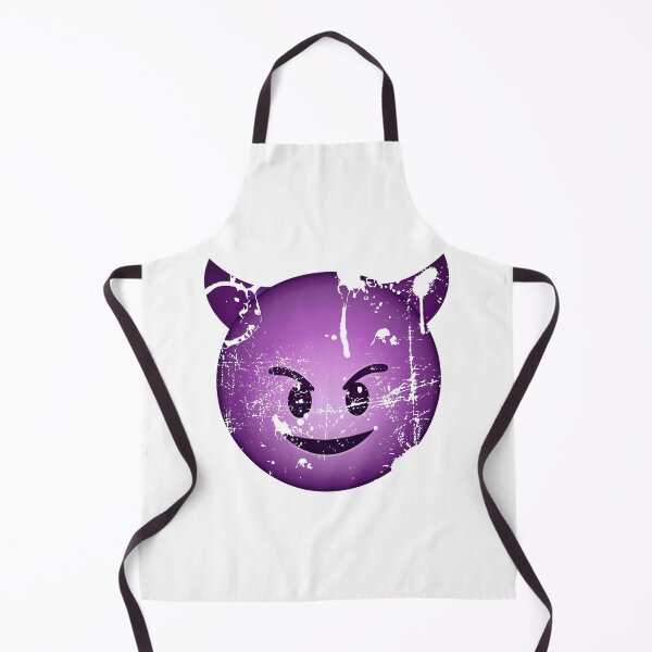 Item preview, Devil face purple distressed emoji designed and sold by ndubrey.