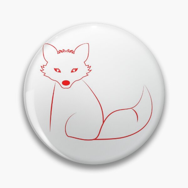 Item preview, Red Cunning Intricate Fox Design designed and sold by Red-ElYoubi.