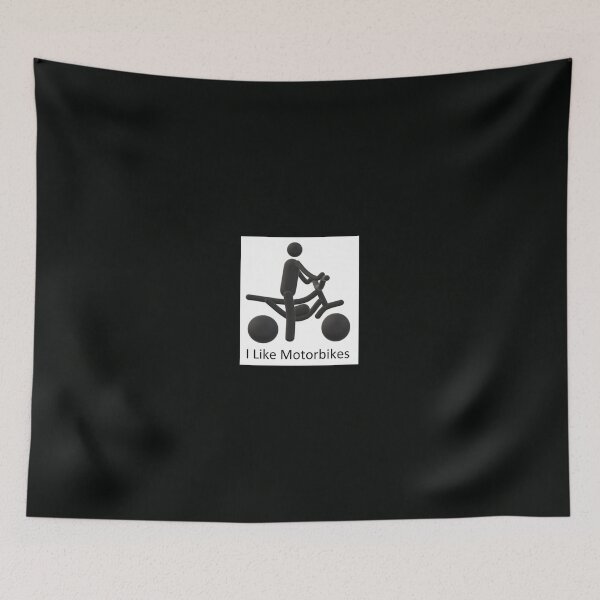Item preview, I like motor bikes! designed and sold by Demef.