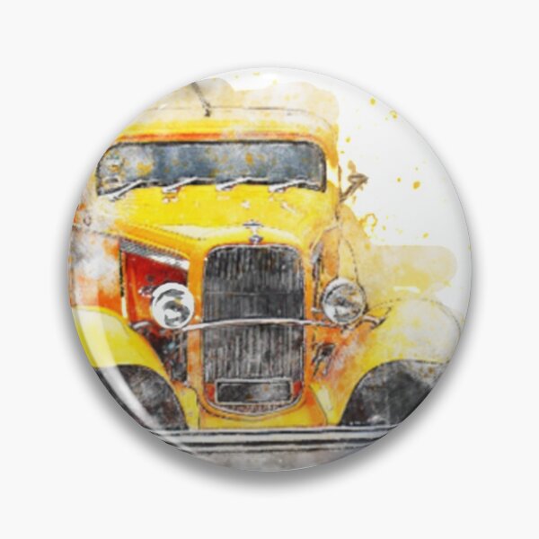 Item preview, An old yellow Ford car designed and sold by mohamad34.