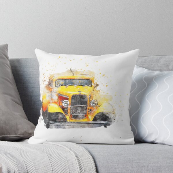 Item preview, An old yellow Ford car designed and sold by mohamad34.