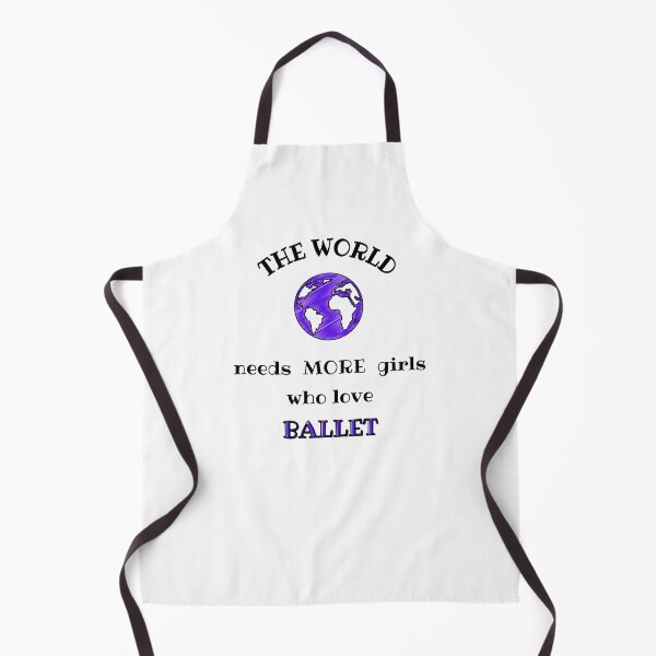 Item preview, The world needs more girls who love ballet designed and sold by TheGreenGoat.