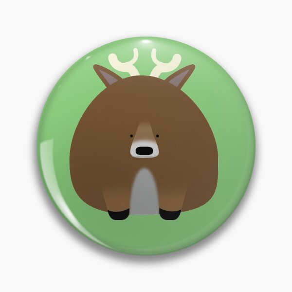 Item preview, cute deer animal friend designed and sold by peachypanda.