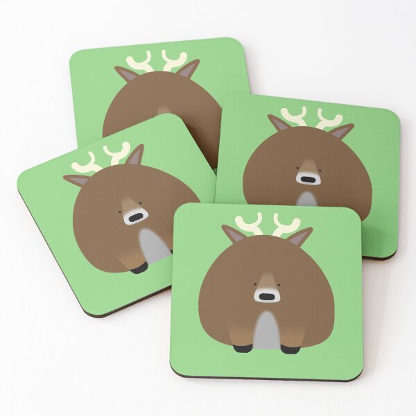 Item preview, cute deer animal friend designed and sold by peachypanda.