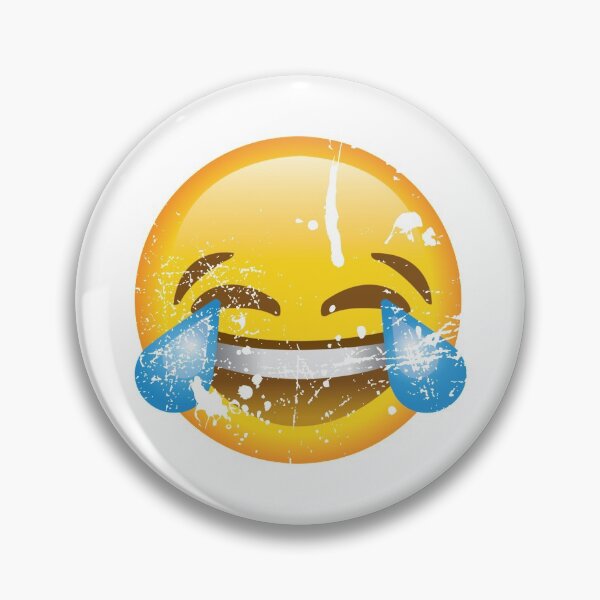 Item preview, crying laughing distressed emoji designed and sold by ndubrey.