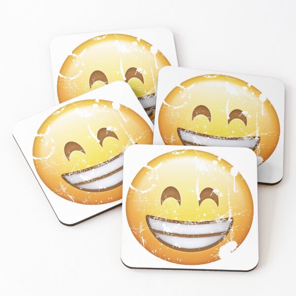 Item preview, Distressed Happy Face Emoji  designed and sold by ndubrey.