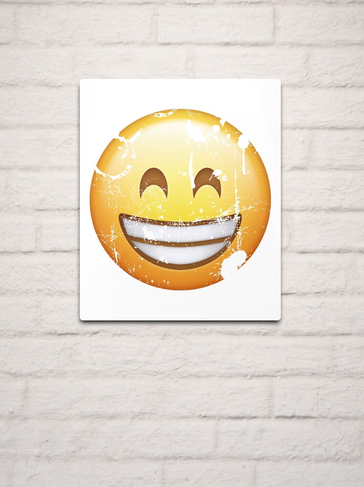 Emoji cara feliz angustiada L mina met lica