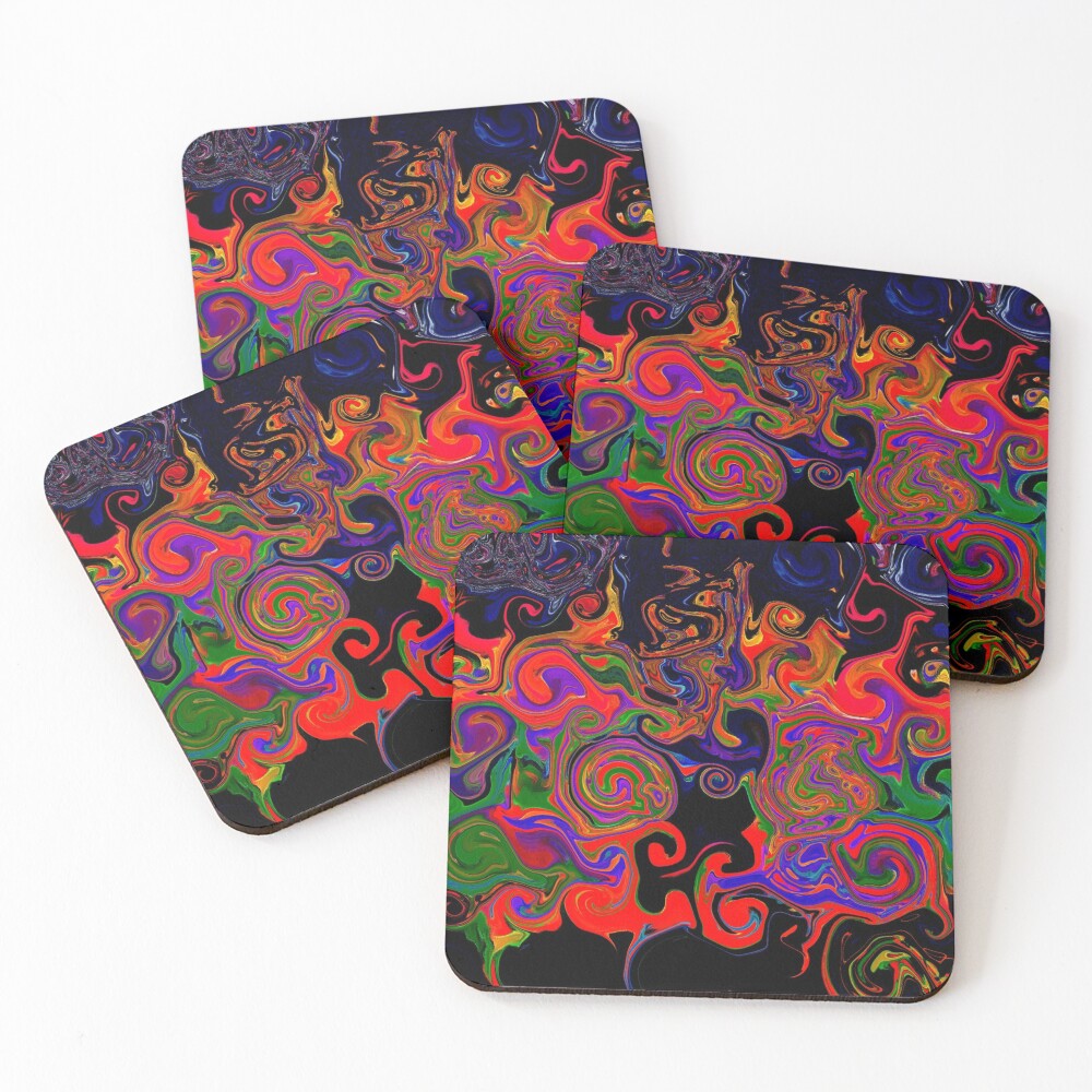 Item preview, Coasters (Set of 4) designed and sold by ACidysfunction.