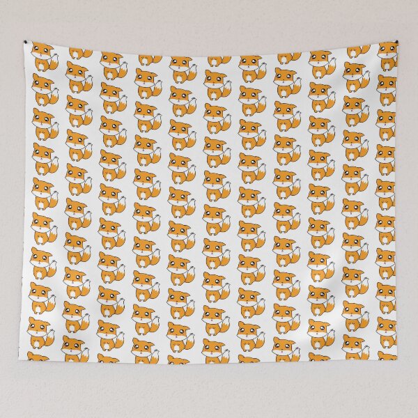 Item preview, Cute Adorable Fox character Design designed and sold by Red-ElYoubi.