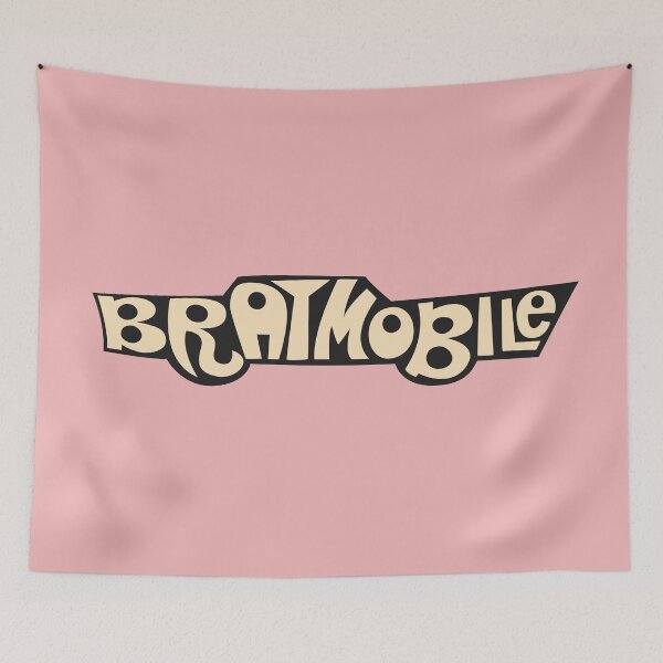 Item preview, Bratmobile Logo Riot Grrrl designed and sold by eyepoo.