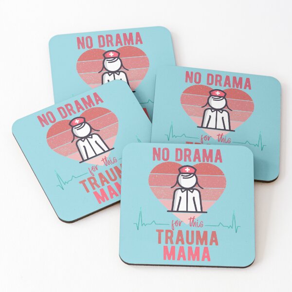Item preview, Emergency Room Essential Nurse, Trauma Nurse Mom, Trauma Mama Mother's Day Gift Idea designed and sold by Ransyn Art.
