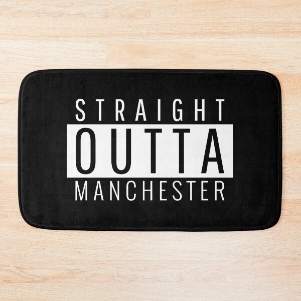 Item preview, Straight Outta Manchester Greater Manchester designed and sold by Teelogic.