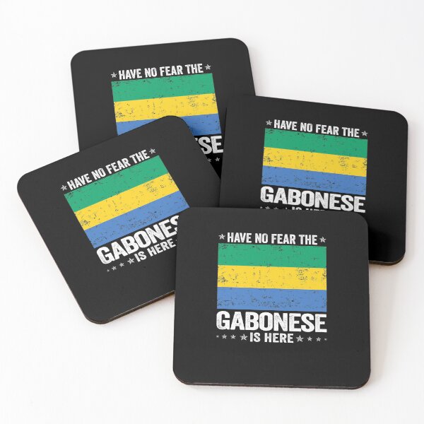 Item preview, Have No Fear The Gabonese Is Here  Gabo Flag Design designed and sold by JJDzignsShop.
