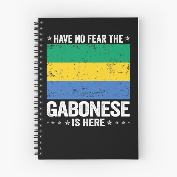 Item preview, Have No Fear The Gabonese Is Here  Gabo Flag Design designed and sold by JJDzignsShop.