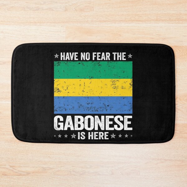 Item preview, Have No Fear The Gabonese Is Here  Gabo Flag Design designed and sold by JJDzignsShop.
