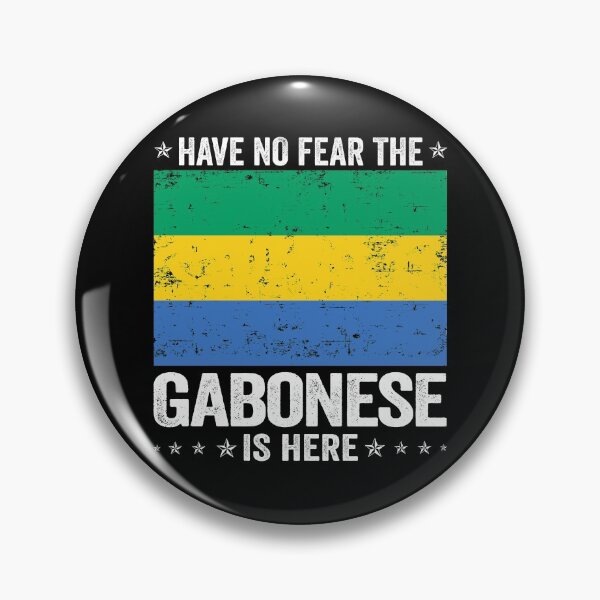 Item preview, Have No Fear The Gabonese Is Here  Gabo Flag Design designed and sold by JJDzignsShop.