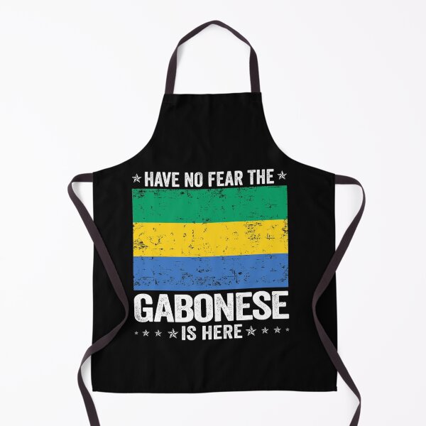 Item preview, Have No Fear The Gabonese Is Here Gabo Flag Design designed and sold by JJDzignsShop.