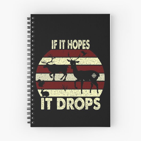 Item preview,  If It Hopes It Dropes, Vintage Deer Hunter Patriotic, For Young & Adults Tee Gift, Father's Day for Dad, Mother's Day for Mom, Birthday, christmas, designed and sold by Rassitni.