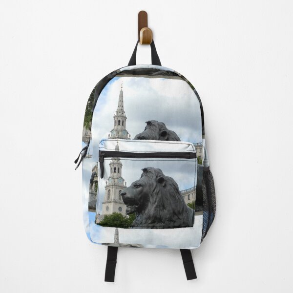 Item preview, Lion in Trafalgar Square designed and sold by SofiaDom.