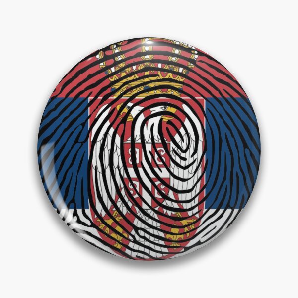 Item preview, Srbija Fingerprint  designed and sold by SRBENDA-shop.