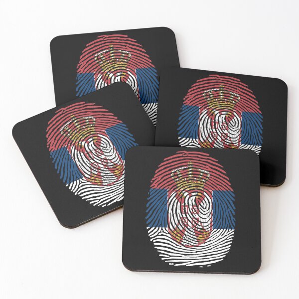 Item preview, Srbija Fingerprint  designed and sold by SRBENDA-shop.