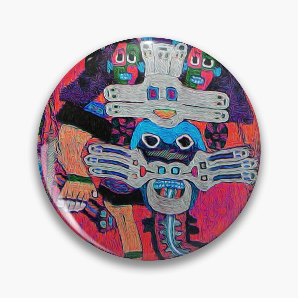 Item preview, Paracas psychedelic demon with heads designed and sold by Indian-summer.