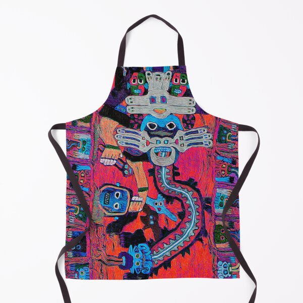 Item preview, Paracas psychedelic demon with heads designed and sold by Indian-summer.