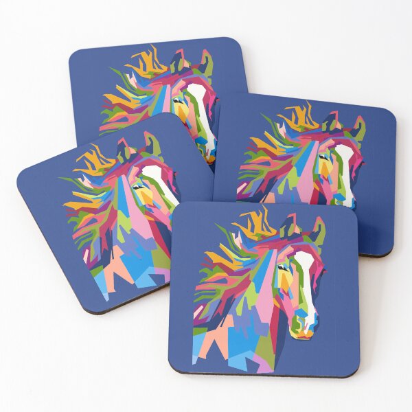 Item preview, Abstract horse in WPAP Popart designed and sold by smd90.