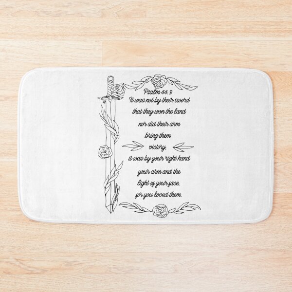 Item preview, Psalm 44:3 Line Art Version designed and sold by Sweeter Than  Honey Designs.