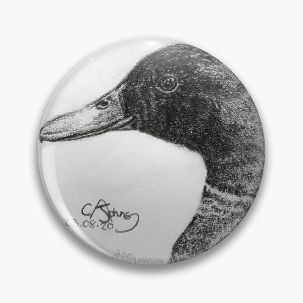 Item preview, Mallard Duck Pencil Sketch designed and sold by athene-art.