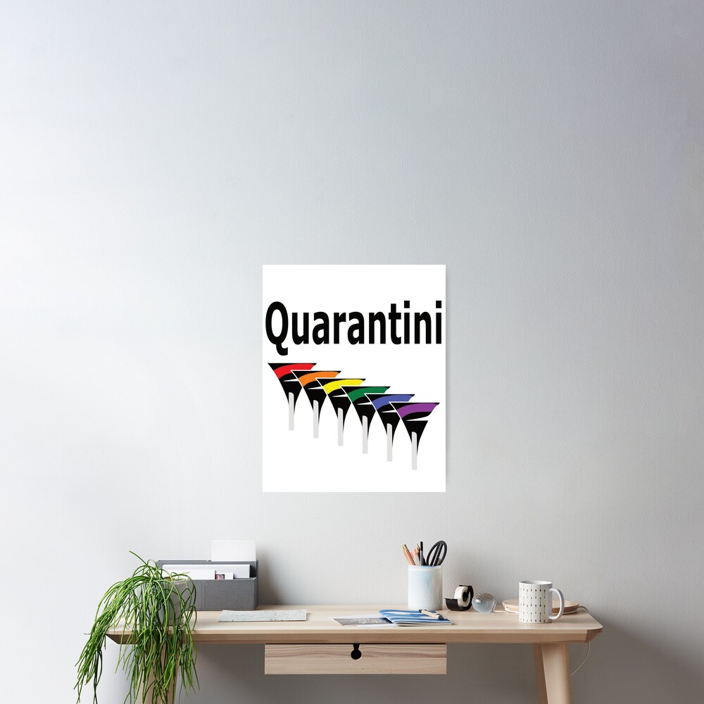 LGBT Quarantini Poster