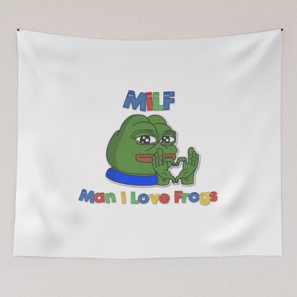 Item preview, Man I Love Frogs designed and sold by eajob.