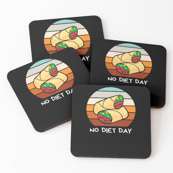 Item preview, No diet day funny burrito designed and sold by Custom Shop.