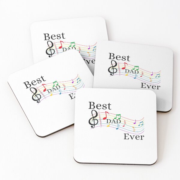 Item preview, Best Dad Ever Funny Music Note Father's Gift - music Quotes  designed and sold by PIXEcompany.