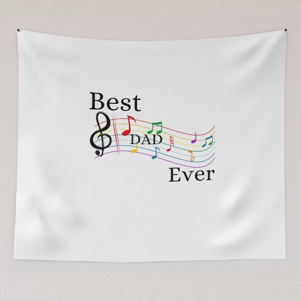 Item preview, Best Dad Ever Funny Music Note Father's Gift - music Quotes  designed and sold by PIXEcompany.